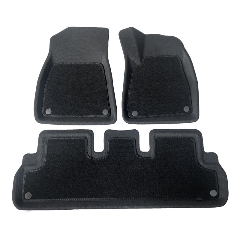Tesla Model 3/Y floor mats, left-hand drive, right-hand drive, backrest mats, trunk mats, XPE anti-slip mats