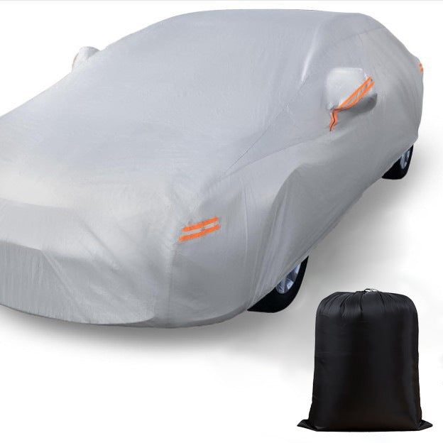 Car cover, waterproof, hailproof, sunshade, and sun protection