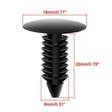 Universal Nylon Headliner Clips for Cars - Barbed Fasteners Suitable for Ford and Chrysler - Durable