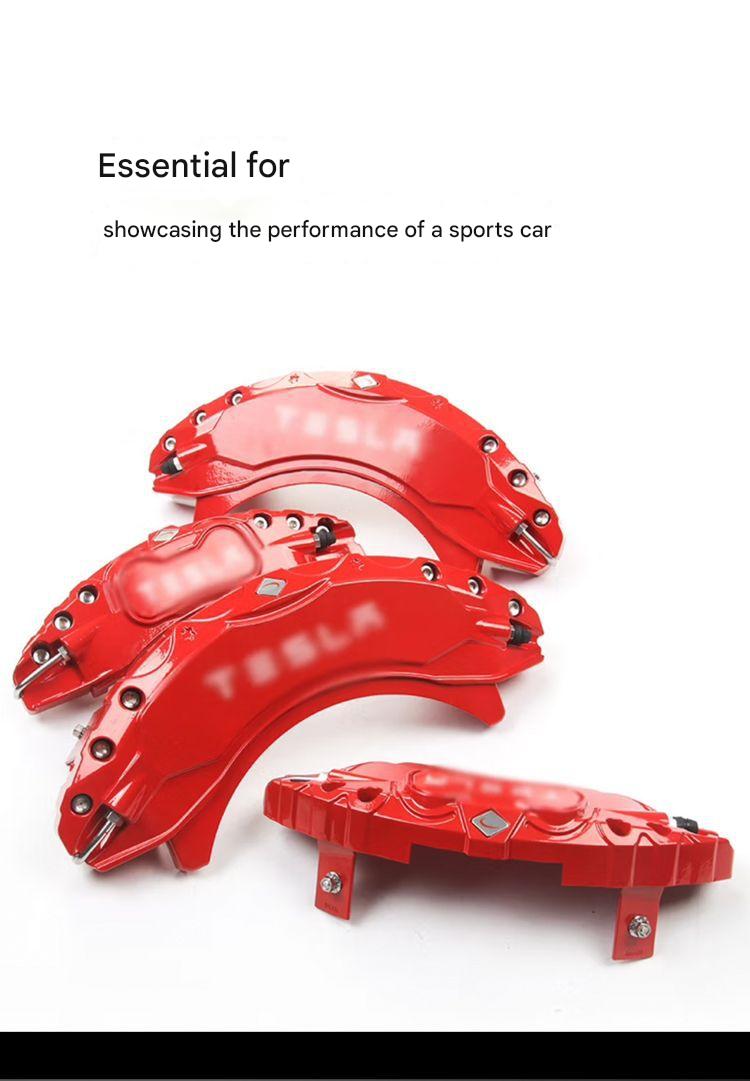 Tesla caliper cover wheel hub brake caliper