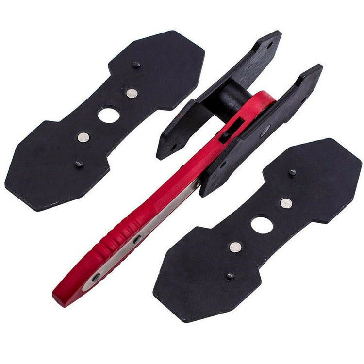 Ratchet brake caliper adjustment tool, brake caliper adjuster, brake caliper repositioning tool