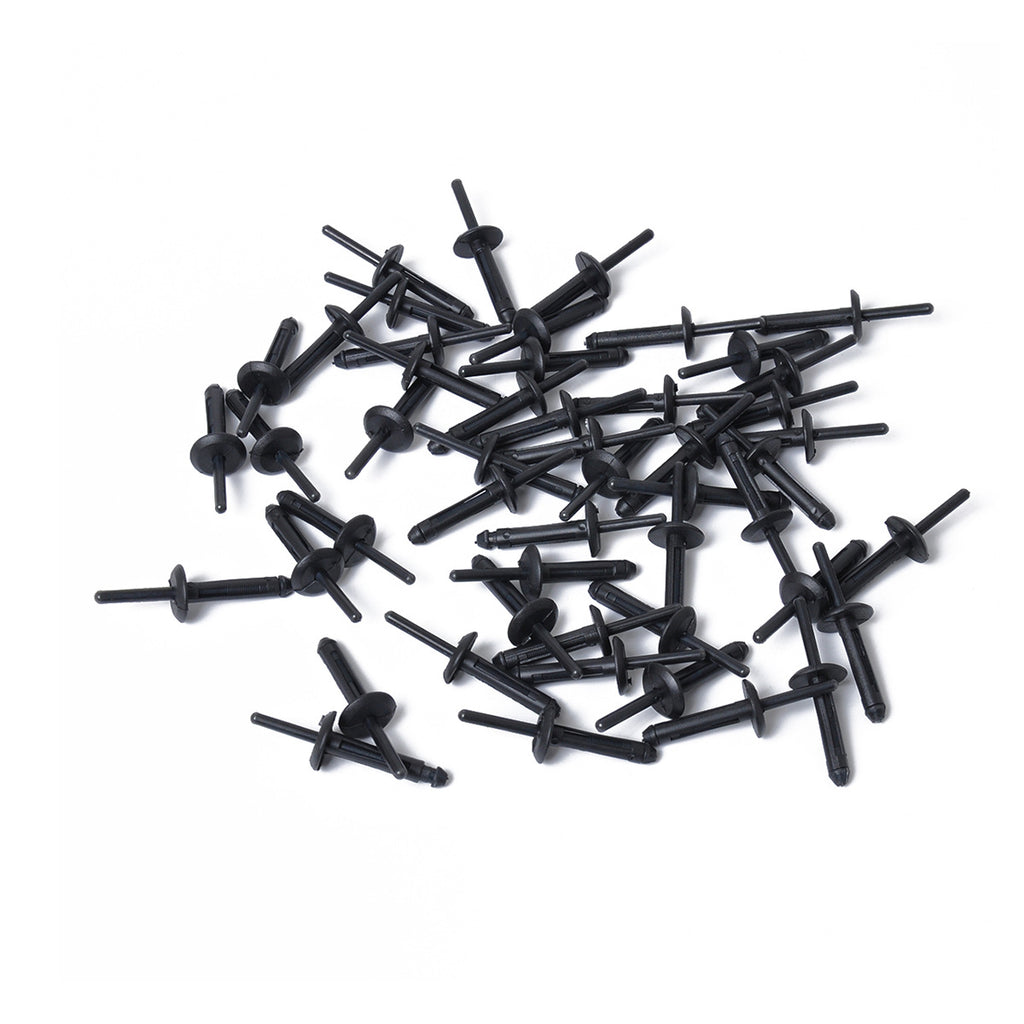 50-piece pack of bumper rivets - Suitable for: BMW, Jeep, Ford, and other wholesale vehicles.