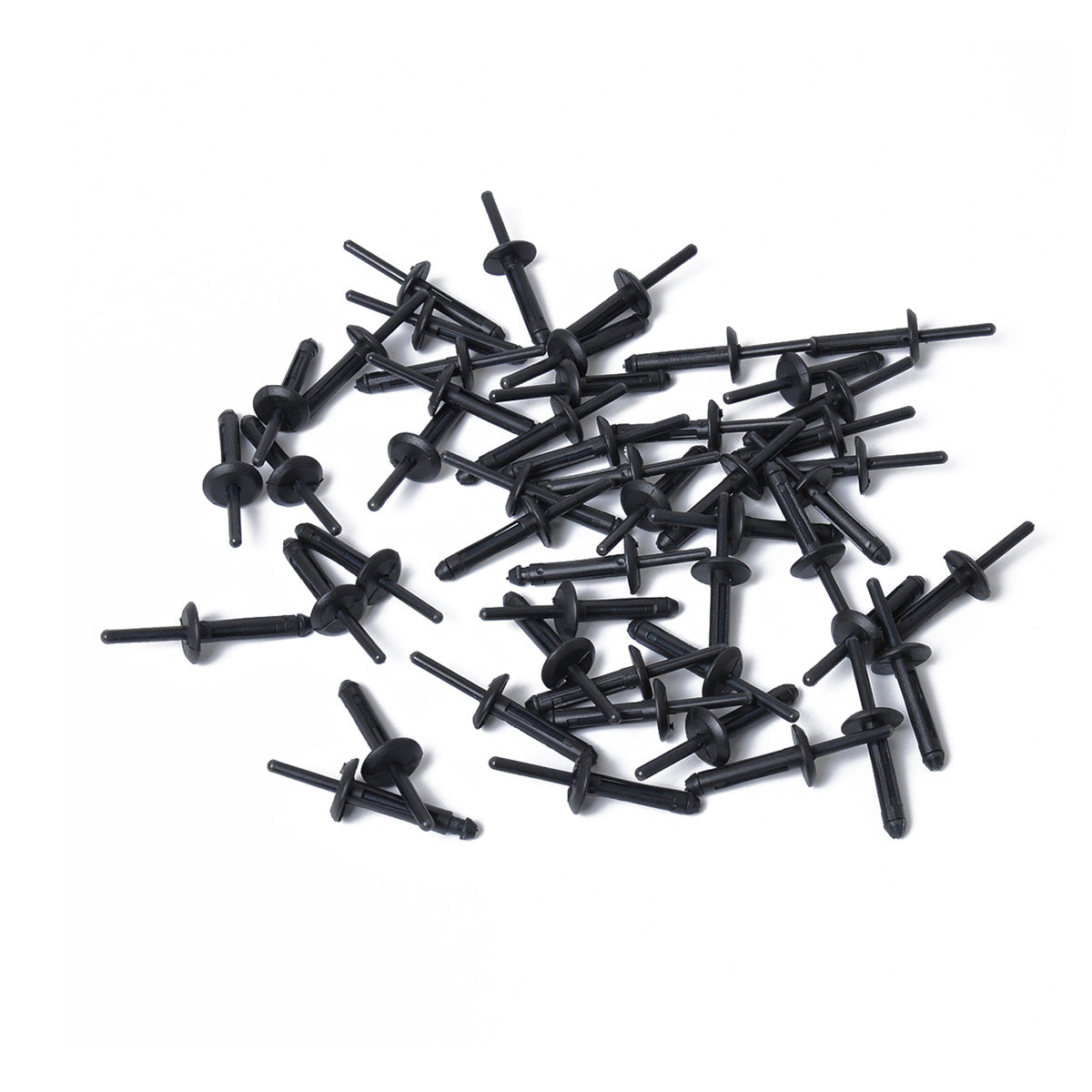 50-piece pack of bumper rivets - Suitable for: BMW, Jeep, Ford, and other wholesale vehicles.