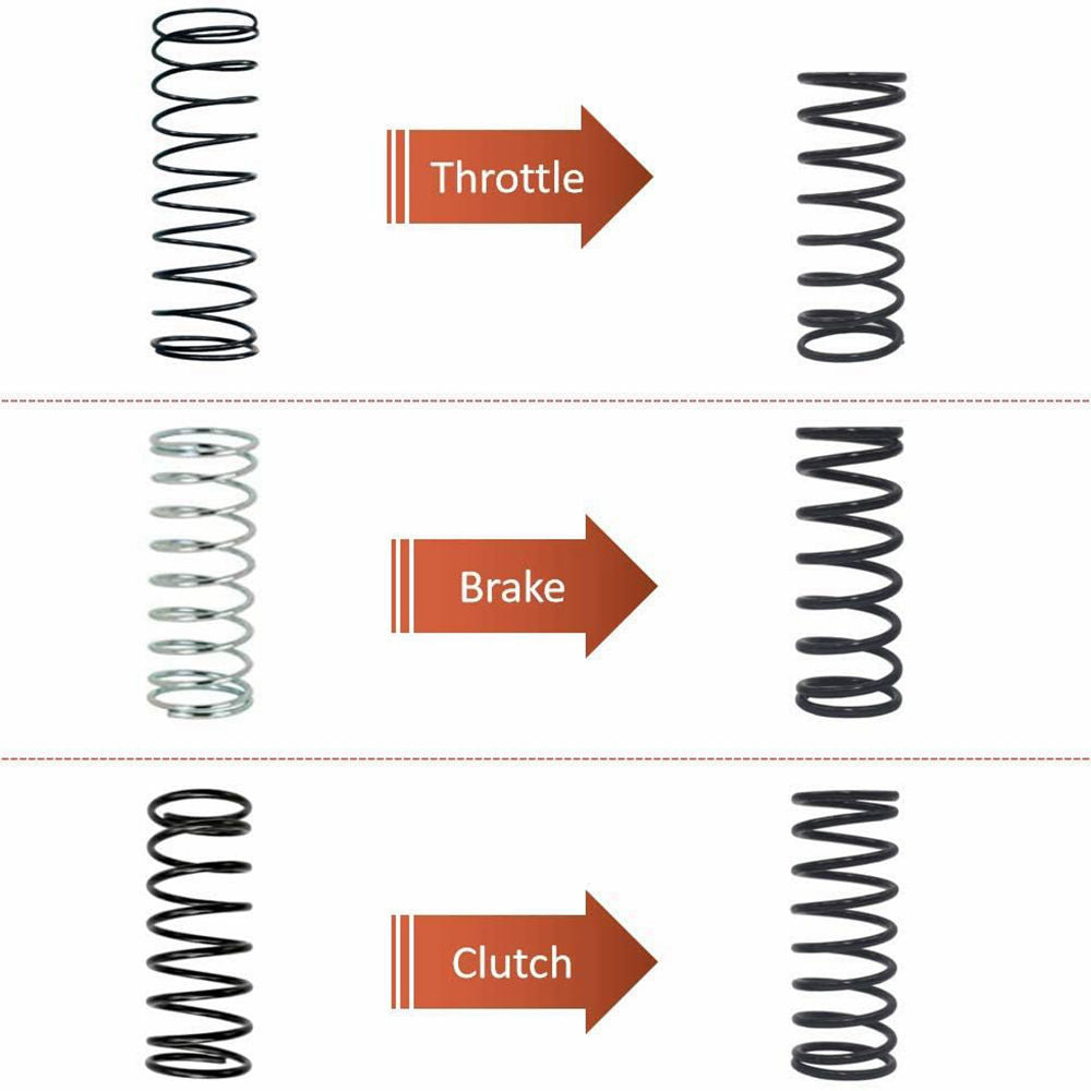 Car game simulator brake pedal accelerator clutch pedal spring kit for Logitech G25G27
