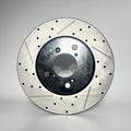 Tesla Model 3, Model Y, Imported Model X, Model S Drilled and Slotted Brake Discs