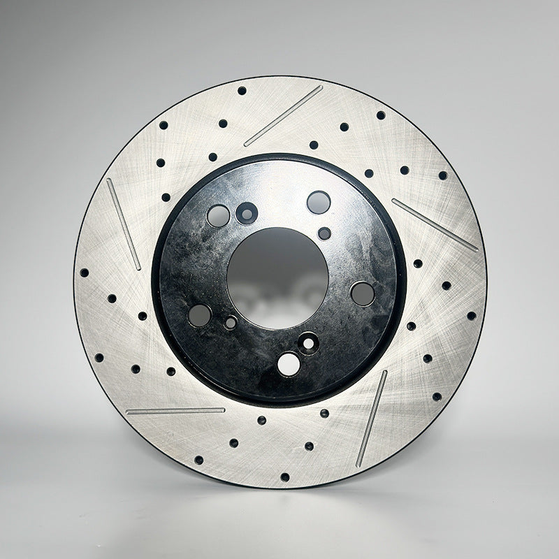 Tesla Model 3, Model Y, Imported Model X, Model S Drilled and Slotted Brake Discs