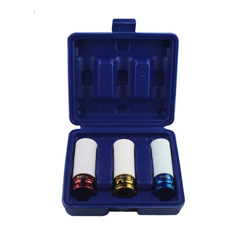 Combination tool set (3, 4, 5 pieces): Phillips head sockets, tire protector sockets (15mm, 17mm, 19mm, 21mm, 22mm adjustable). Product repurchase rate: 47.06%.