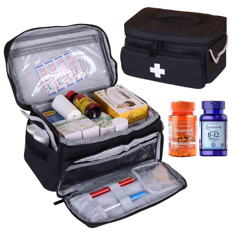 New small medicine storage bag, family first aid storage box, medical tool kit
