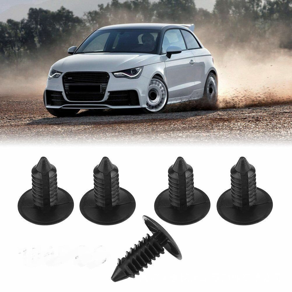 8mm automotive fasteners, mudguards, bumper protection brackets, trunk plastic rivets, cover clips, and fixing buckles.