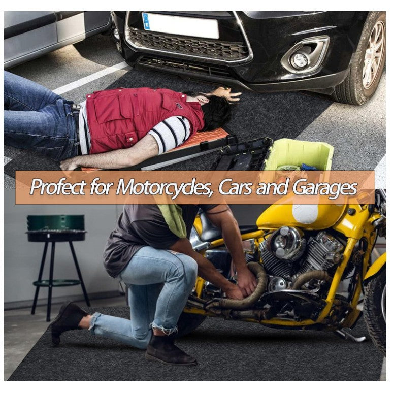 Oil-proof mats, garage floor mats, car repair mats, felt barbecue mats