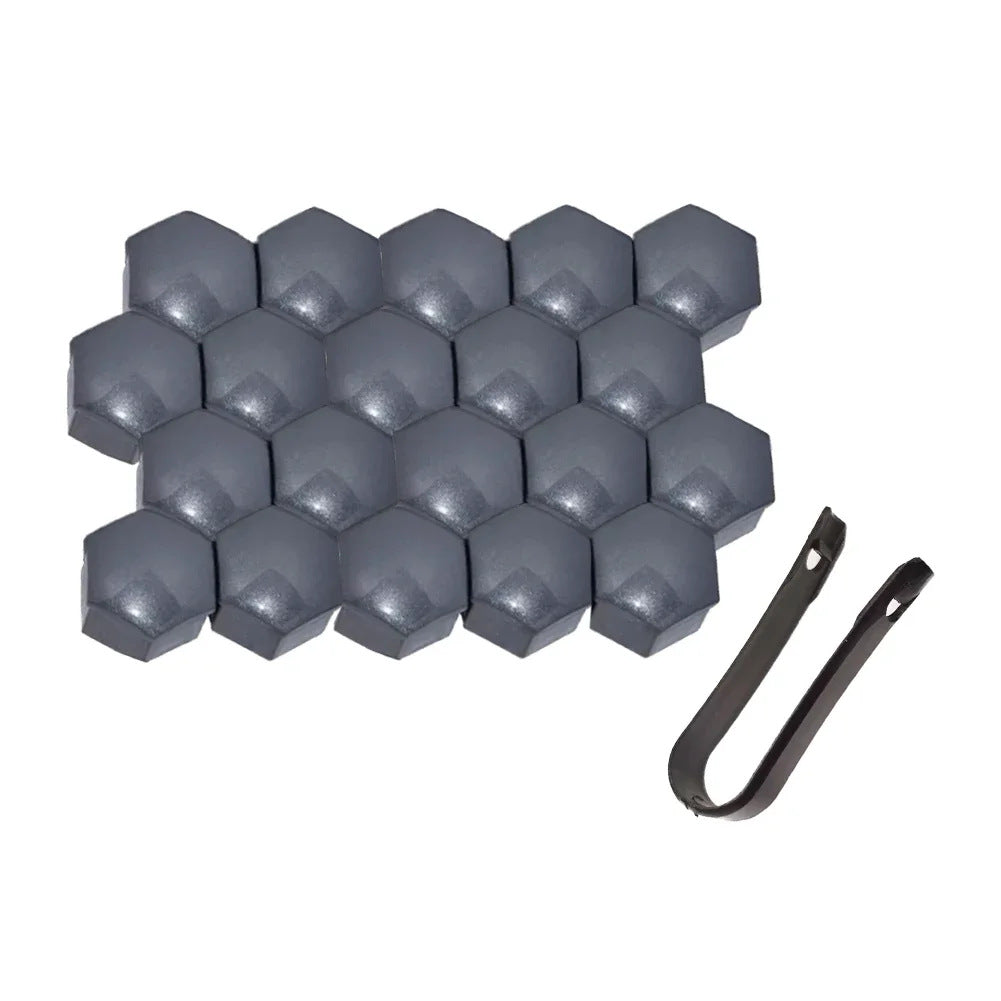 Tesla wheel hub screw caps, wheel protection caps, tire decorative covers, dust and rust prevention covers