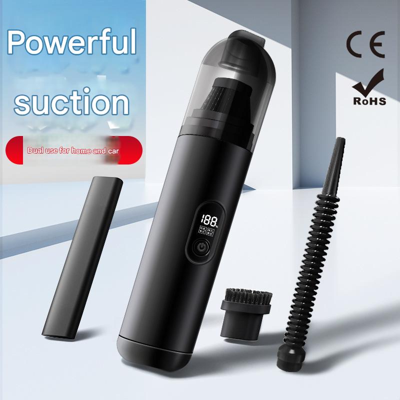 Car vacuum cleaner, wireless portable handheld mini car vacuum cleaner with super powerful motor.