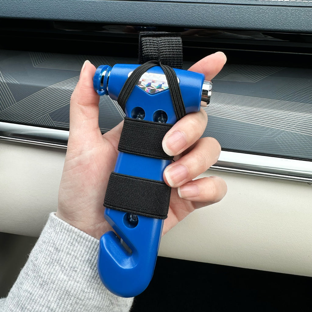 Popular 2-in-1 Safety Hammer with Straps, Multifunctional Car Rescue Hammer, Escape Hammer, Window Breaker