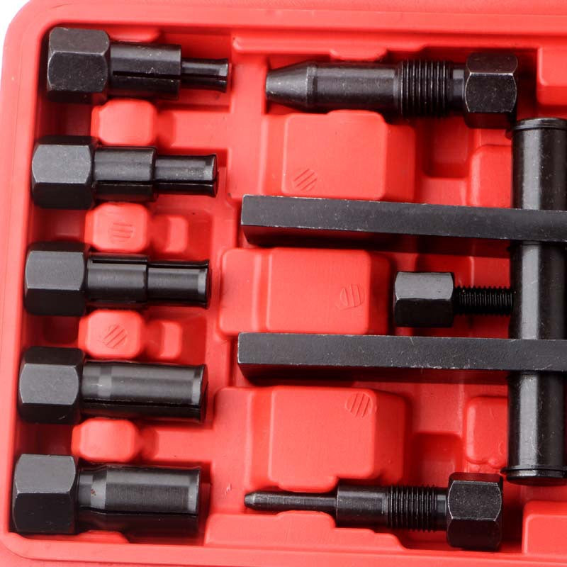 10-piece bearing removal tool set, two-jaw motorcycle bearing removal tool, two-jaw puller, wheel puller Multi-functional bearing removal tool