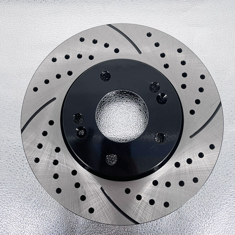 Tesla Model 3, Model Y, Imported Model X, Model S Drilled and Slotted Brake Discs