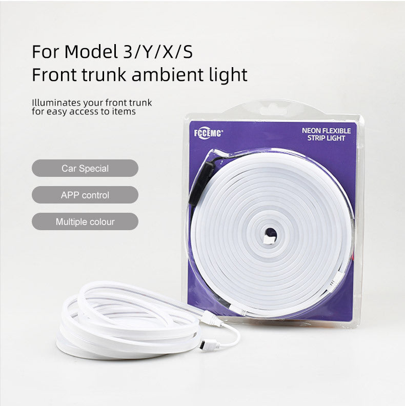 Tesla Model 3/Y/S/X Front Trunk LED Light Strip