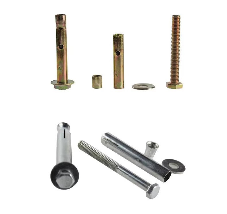Speed bump expansion bolts, speed bump rubber cast steel positioners, quiet, impact-resistant, and shock-absorbing.