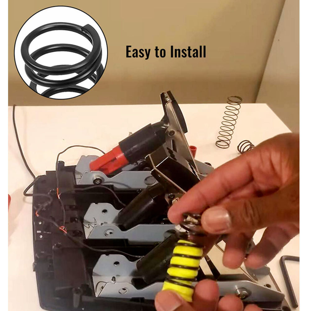 Car game simulator brake pedal accelerator clutch pedal spring kit for Logitech G25G27