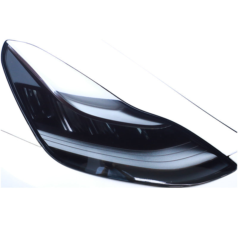 Tesla 2019-2022 models Tesla headlight and taillight modification TPU film