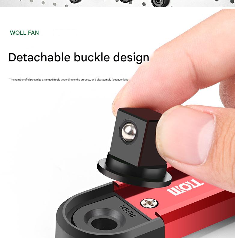 Metal sleeve storage rack, magnetic absorber storage device, sleeve power strip storage box, hanging storage strip