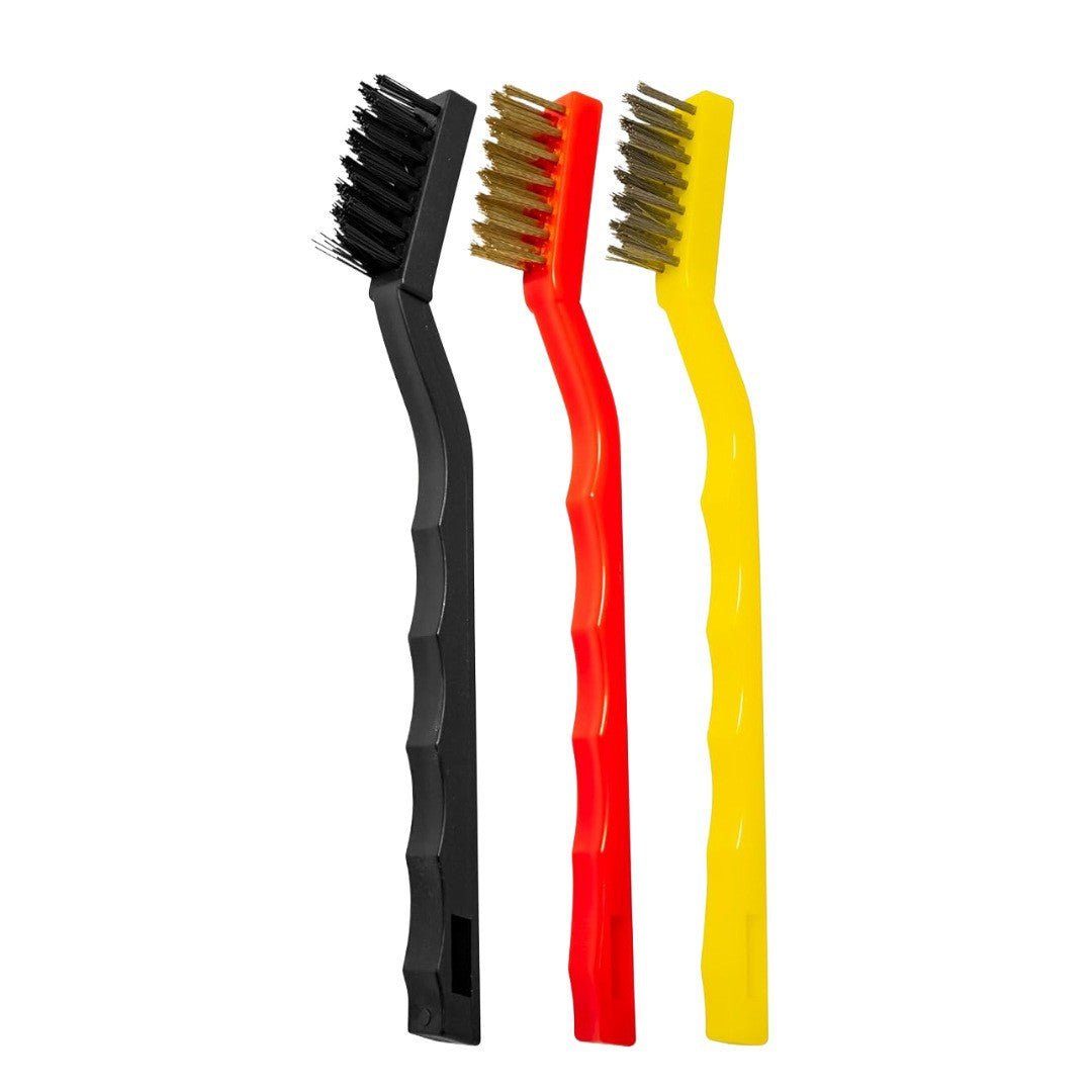 Kitchen stove brush head, range hood crevices cleaning brush, gas stove cleaning brush, copper wire, nylon wire brush