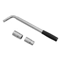 Tire removal telescopic wrench 17-19-21 socket tire removal and tire changing tool automotive telescopic tire changing wrench