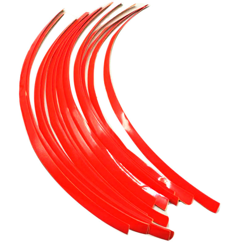 Car rim decals, wear-resistant and waterproof, universal type