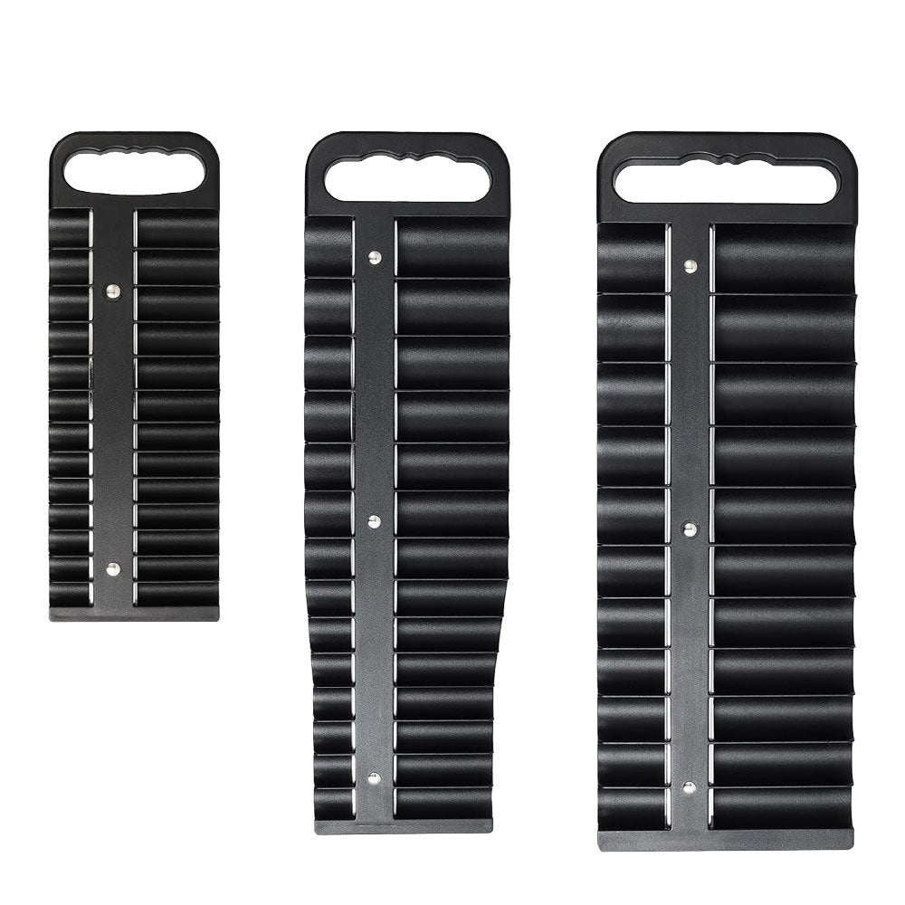 Socket power strip storage rack, socket head holder, multi-functional small and large fly tool socket clamp, storage tool