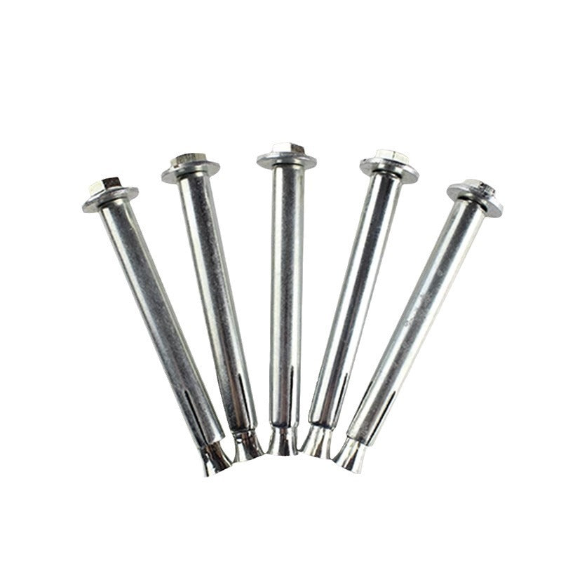 Speed bump expansion bolts, speed bump rubber cast steel positioners, quiet, impact-resistant, and shock-absorbing.