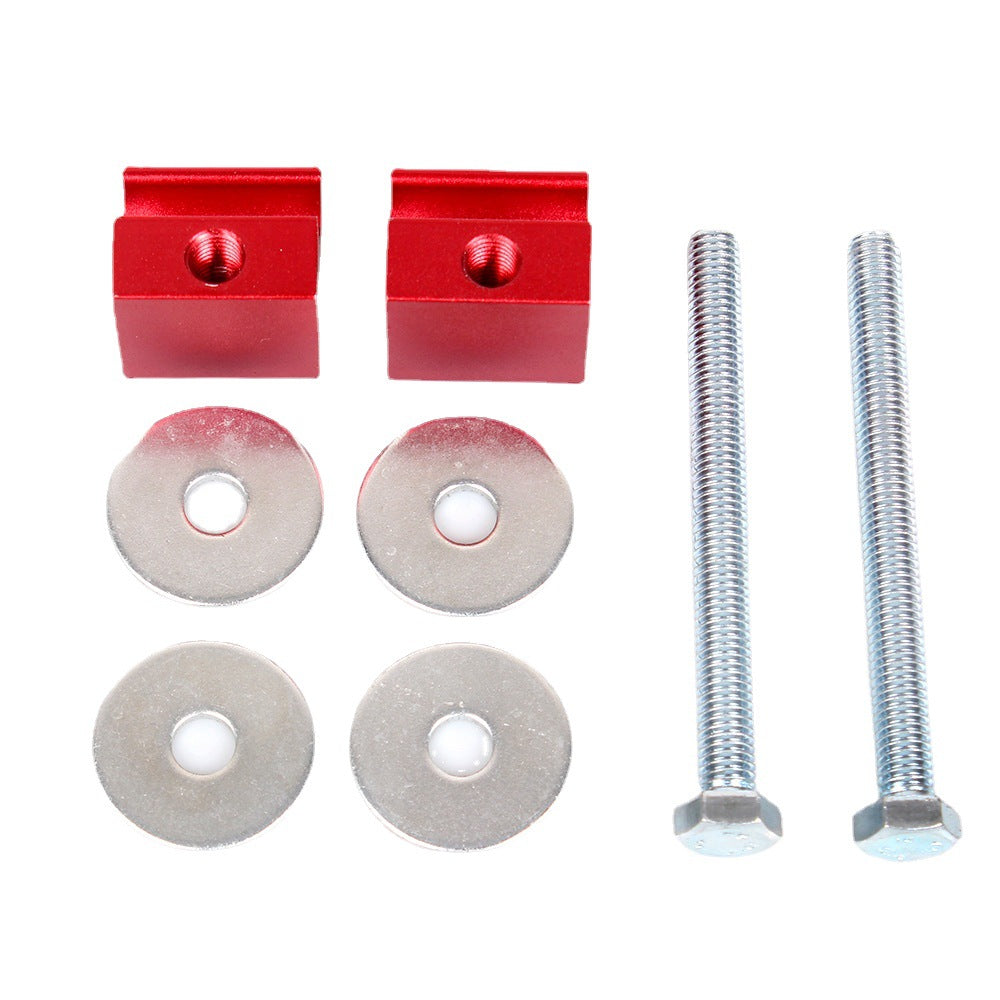 Car modification parts, truck aluminum alloy J-hook cross-locking device, pickup truck toolbox fixer