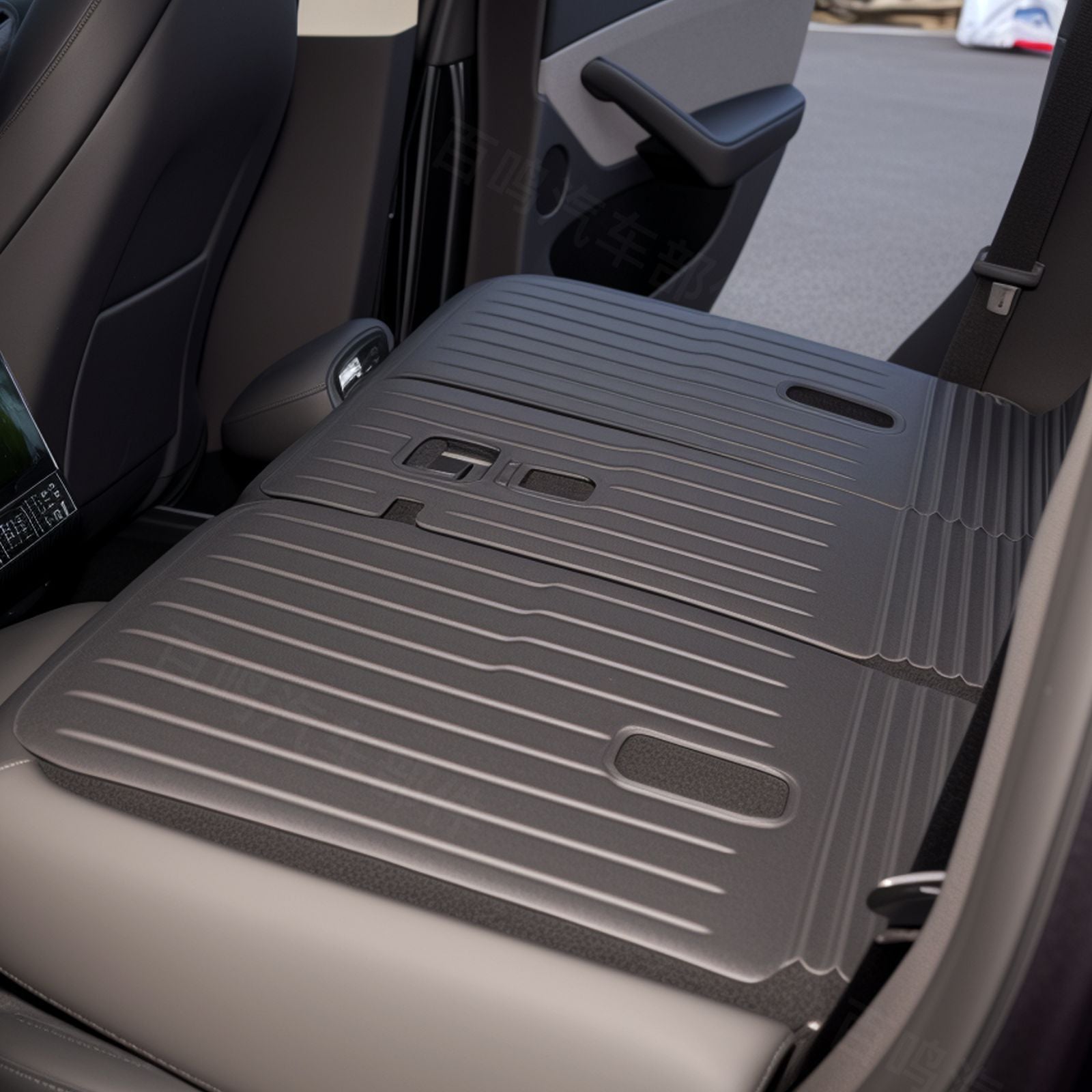 Tesla's new Modely one-piece trunk mat, TPE car trunk mat, custom wholesale.