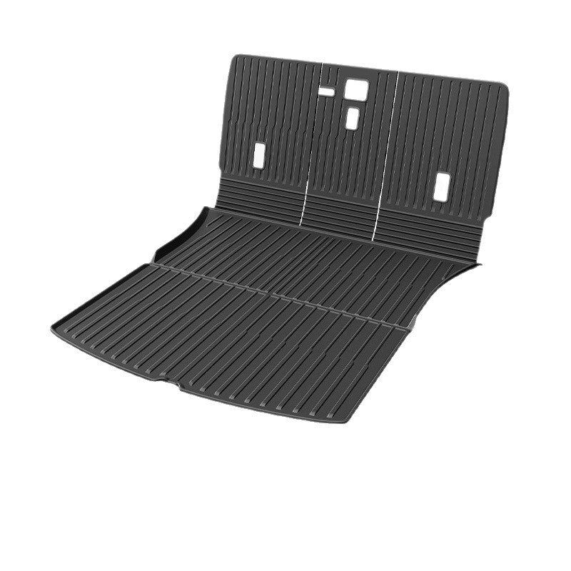 Tesla's new Modely one-piece trunk mat, TPE car trunk mat, custom wholesale.