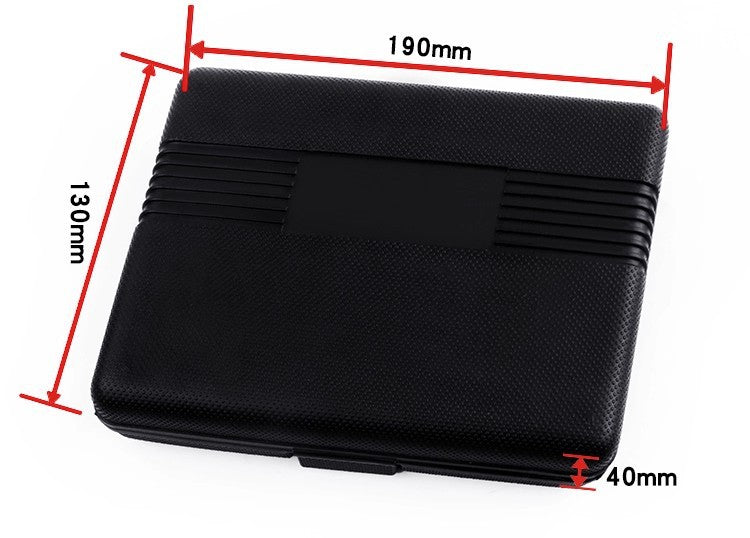 10-piece set of twelve-point screwdriver bits and sockets, quick-release wrench, star-shaped multi-specification S2 tool steel