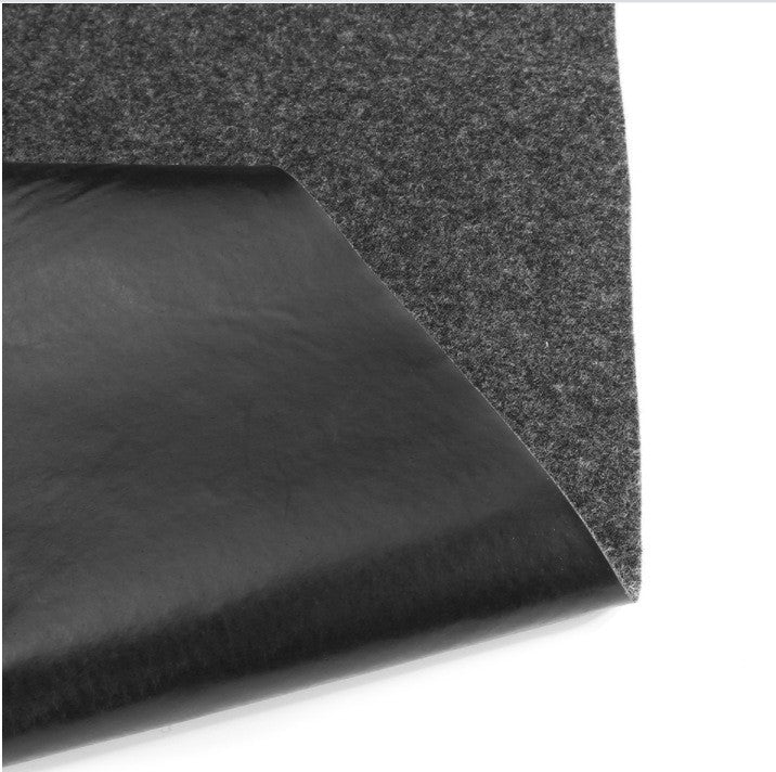 Garage floor oil spill mat, car repair oil-proof and leak-proof mat, with non-slip checkered felt backing, garage floor mat.