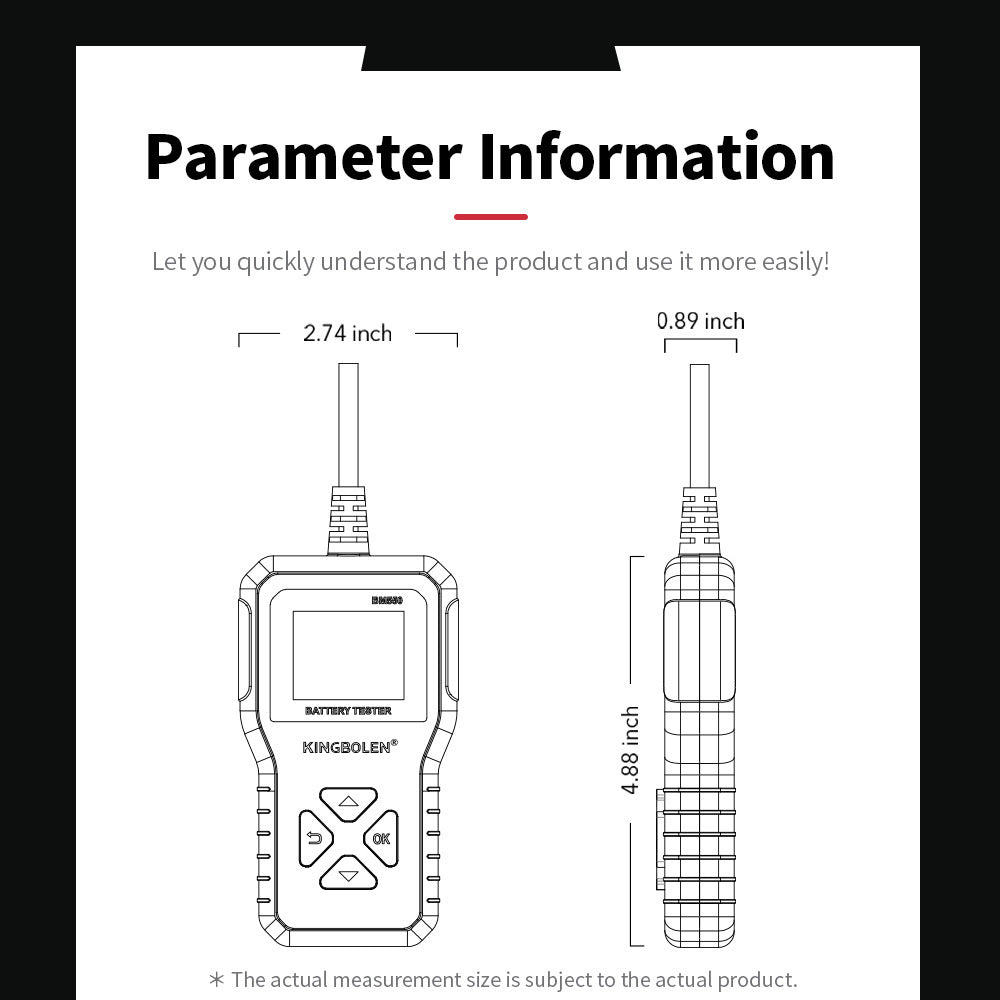 Automotive battery tester