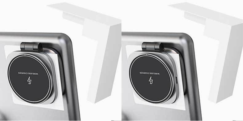 Tesla Model Y/3 in-car phone holder with wireless charger