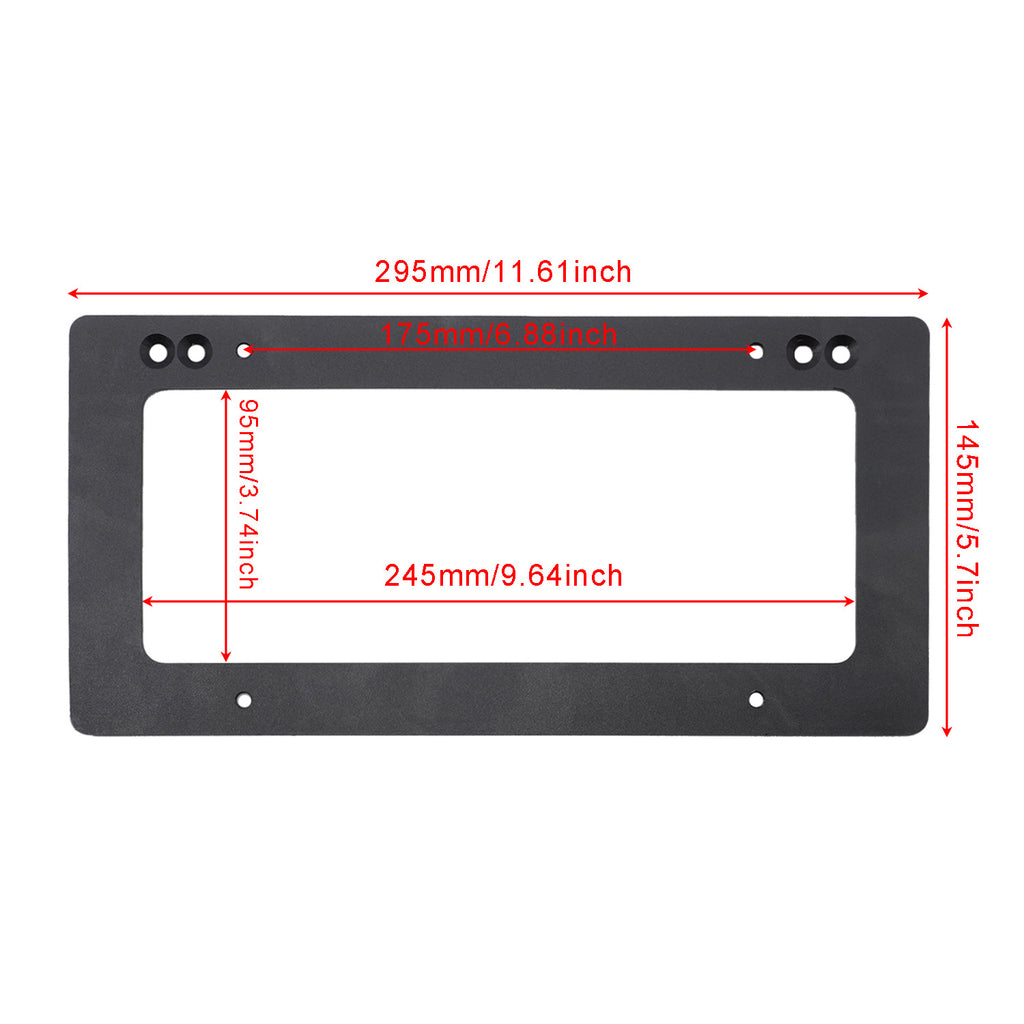 Tesla Model Y/3 license plate frame