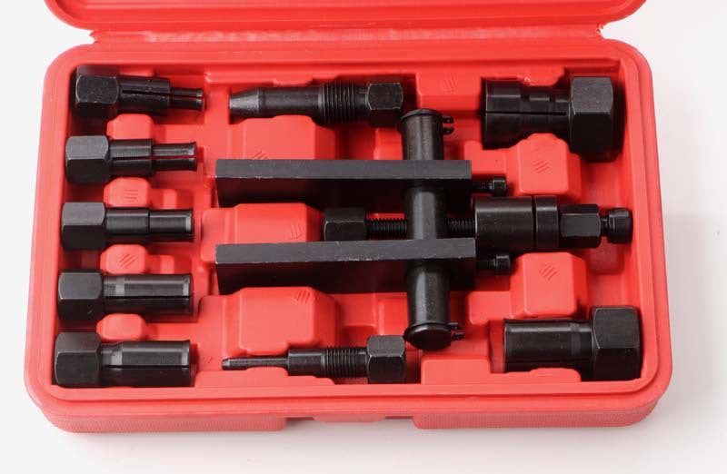 10-piece bearing removal tool set, two-jaw motorcycle bearing removal tool, two-jaw puller, wheel puller Multi-functional bearing removal tool