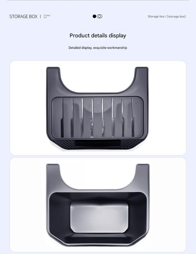 Tesla Model Y rear center storage box