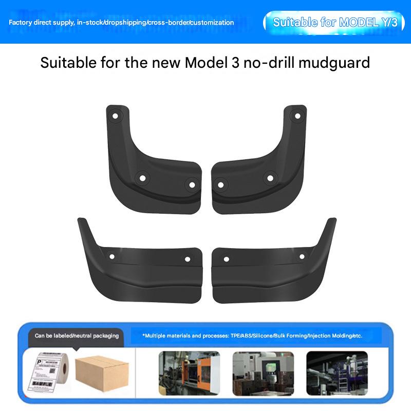 Tesla Mudguards for Model Y/3/YL