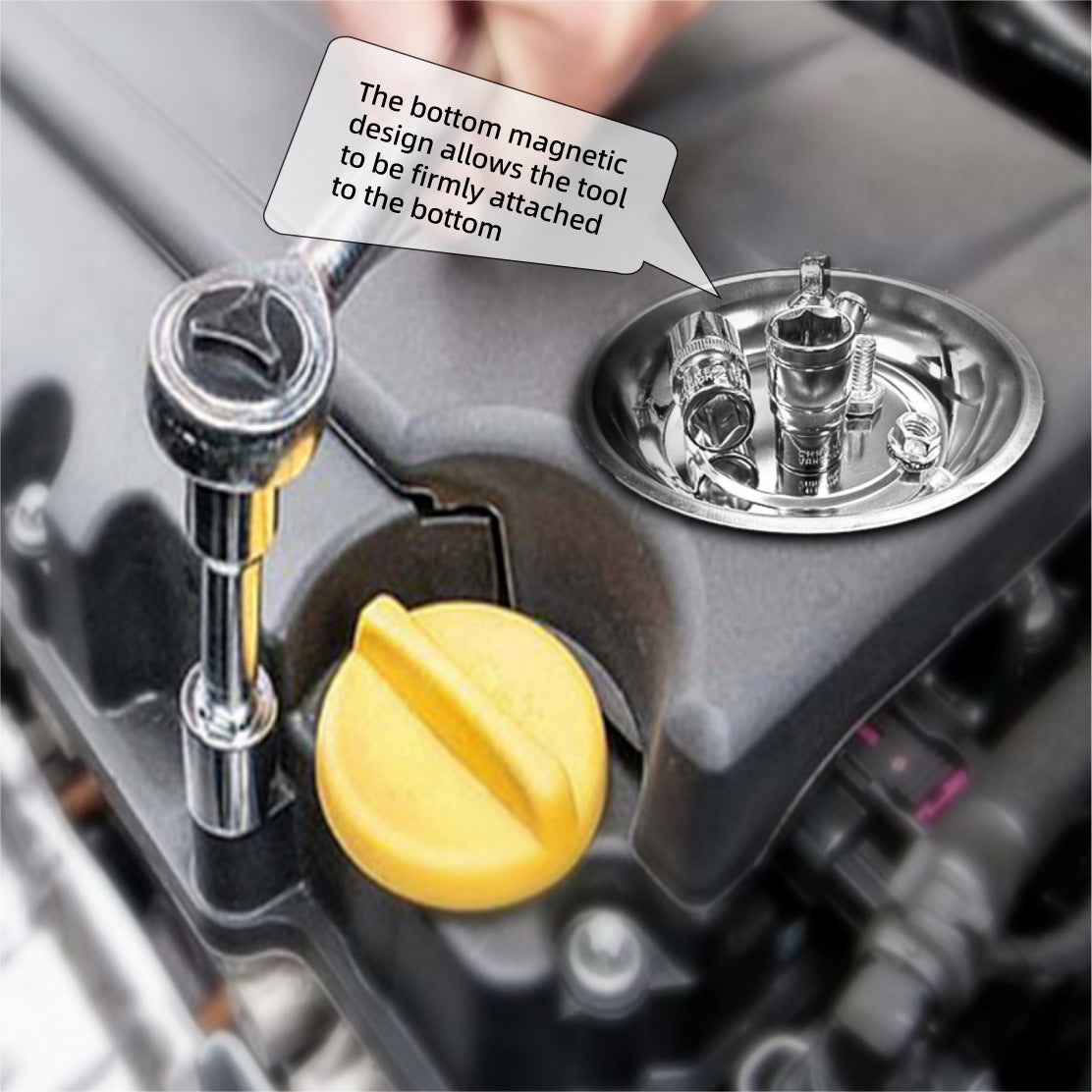 Double-sided magnetic leather mat [boxed] 1.07kg