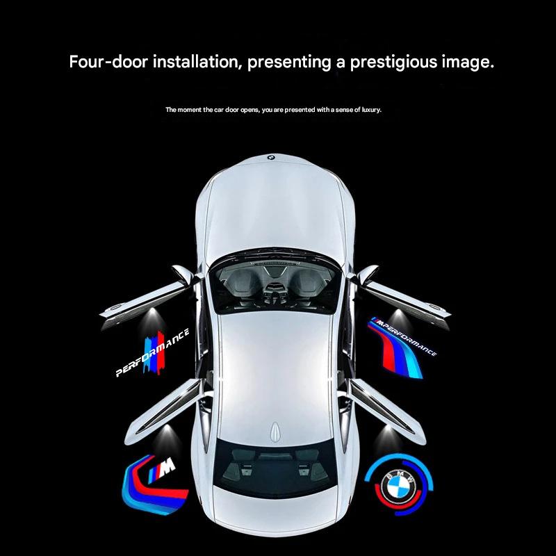 Car door ambient lighting.