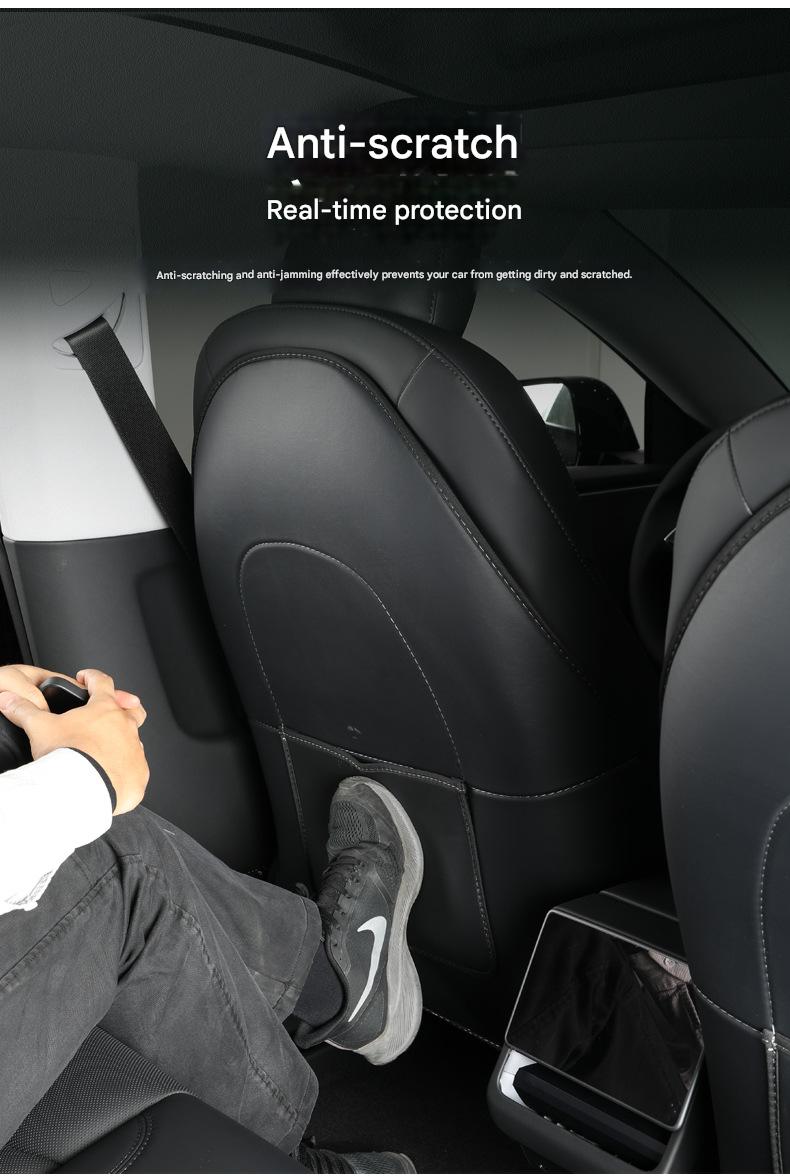 Rear seat kick pads (for children)Tesla Model Y/3 Refreshed Seats