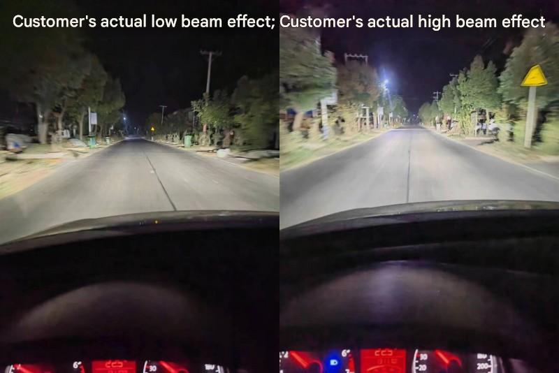 Direct-plug LED car headlights