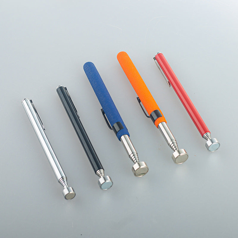 Magnetic pickup, magnetic attractor, telescopic extension rod, auto repair tools, square mirror, round mirror, flashlight head