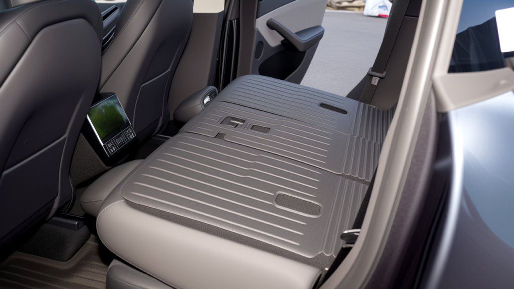 Tesla's new Modely one-piece trunk mat, TPE car trunk mat, custom wholesale.
