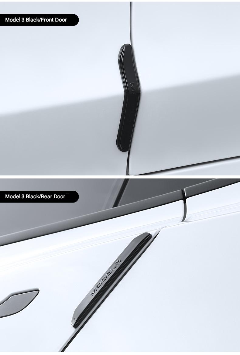 Tesla Model 3 door anti-collision strips
