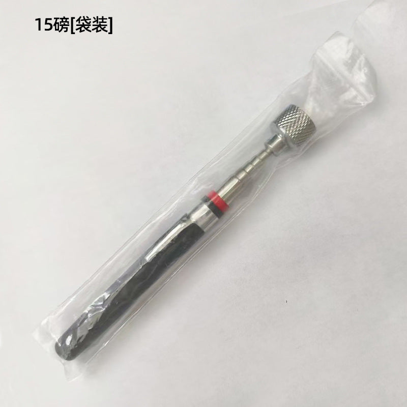 Magnetic pickup, magnetic attractor, telescopic extension rod, auto repair tools, square mirror, round mirror, flashlight head