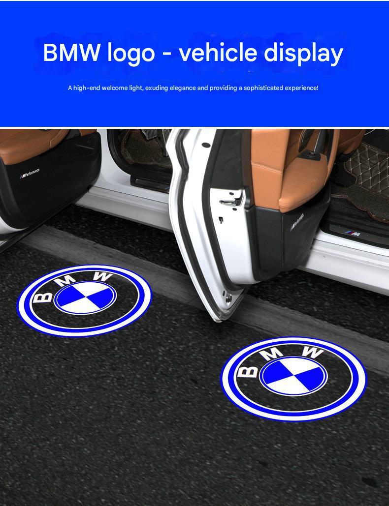 Car door ambient lighting.