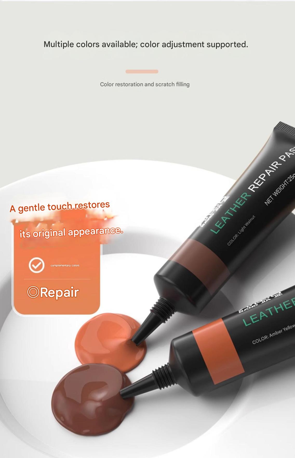 Leather repair cream《Please specify the color in the order notes.》
